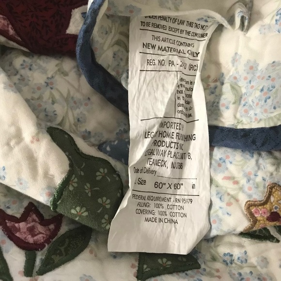 Legacy Home 60 x 60 100% Cotton Country Farmhouse Limited Edition Throw - Picture 8 of 9